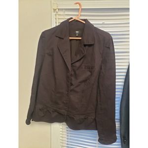 Mossimo Women's Stretch Dress Casual Short Jacket Buttons Size 16W